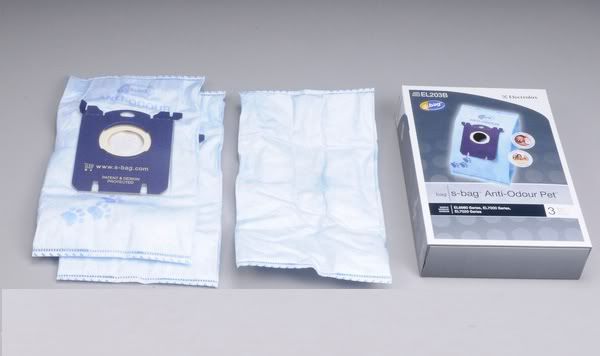 Electrolux 4 Electrolux EL202F S-Bag Anti-Allergy Odor Eliminating Oxygen Canister Vacuum Bags Replaces EL203B. 4pk. at Sears.com