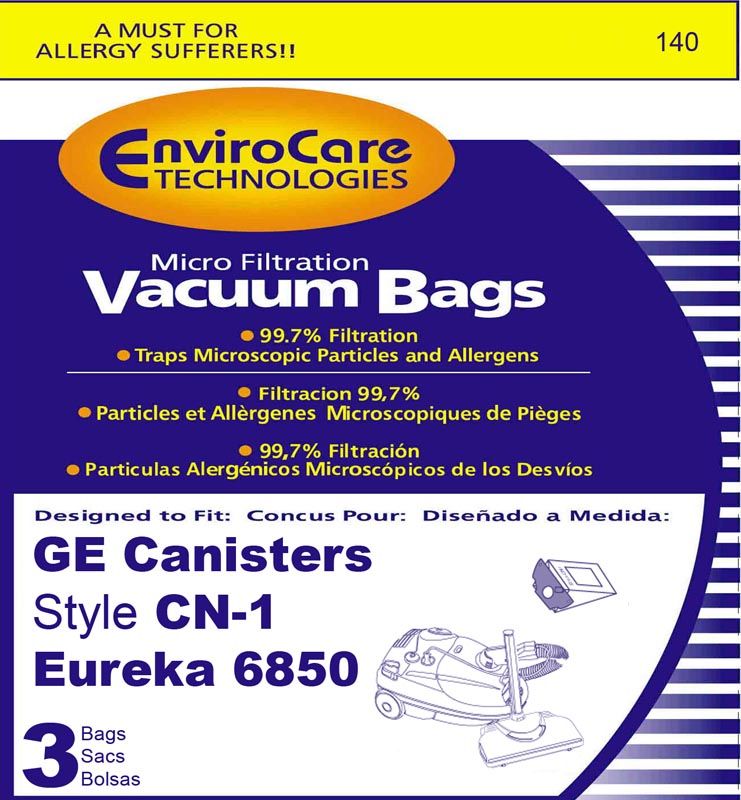 General Electric (GE) Style CN-1 Aftermarket Replacement Cannister Vacuum Bags 469777 at Sears.com