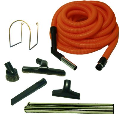Cen-Tec Central Vacuum Garage Kit 50 Ft. Crushproof Hose, and 8 Piece Attachment Set at Sears.com