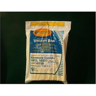 Envirocare 9 Pack Microfiltration Canister Vacuum Bags fits 50558, 5055, 50557 and more Envirocare 9 Pack Microfiltration Canister Vacuum Bags fits 50558, 5055, 50557 and more