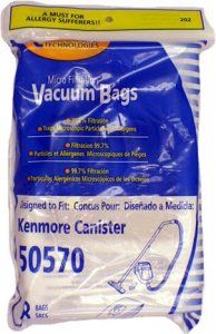 Envirocare For Kenmore Type I (eye) 50570 Micro-Filtration Allergen Canister Vacuum Cleaner Bags, 8pk at Sears.com