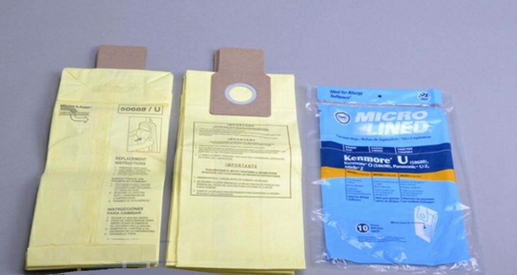 Envirocare For Kenmore Type U Premium Micro-Filtration Upright Vacuum Cleaner Bags fits 50688, 50690. at Sears.com