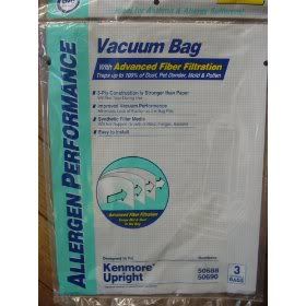 Envirocare 3 Canister Bags For Kenmore Type Q Canister HEPA Vacuum Cleaner Bags Fits 5055, 50557, 50558 - 3pk at Sears.com