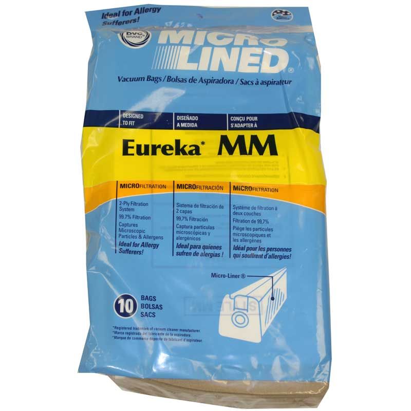 Envirocare 10 Eureka Type MM Vacuum Cleaner Bags for all Mighty Mite Canisters, fits 60295, 60296.  MADE IN THE USA! at Sears.com