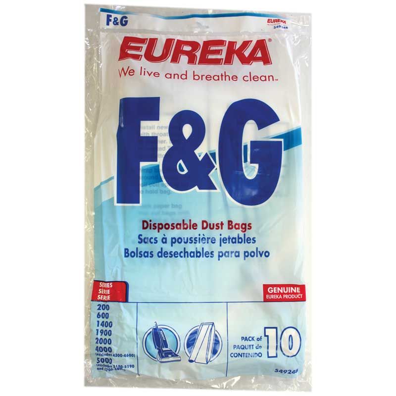 Eureka 10 Eureka Style F&G Old Style Upright Vacuum Cleaner Bags, fits Eureka Part 54924A at Sears.com
