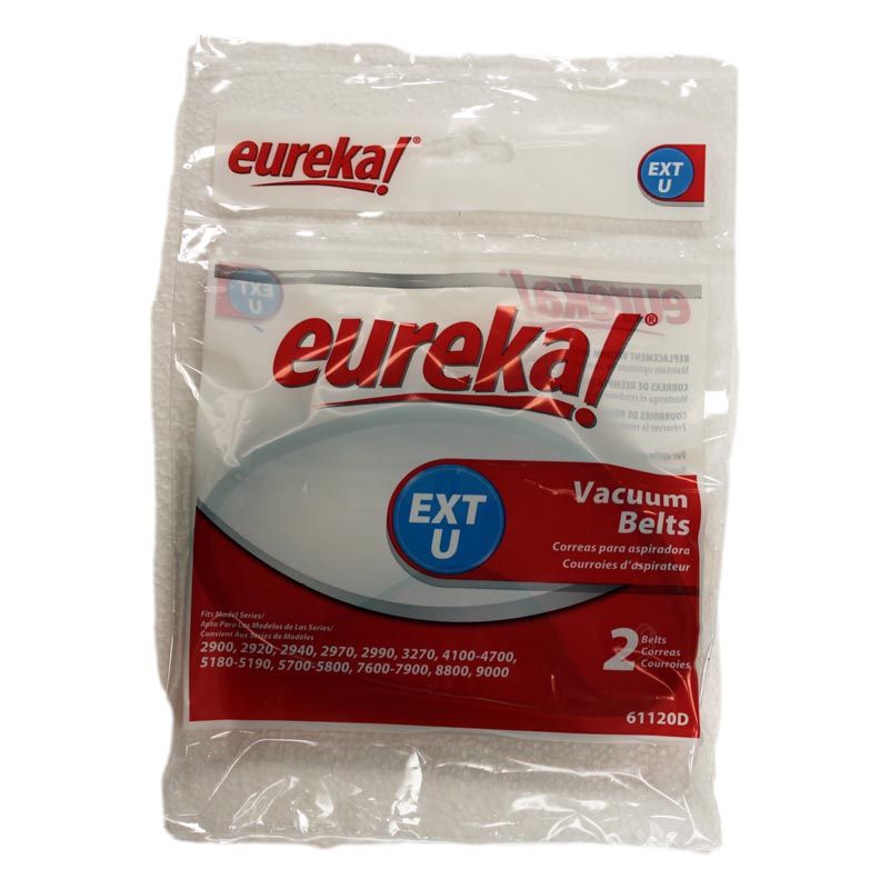 Eureka Capture 61120F-12 Extended Life Flat Belt for Upright Vacuums, 2pk. at Sears.com
