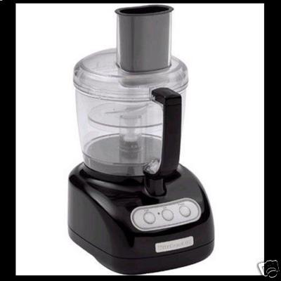 Kitchenaid black Food Processor R-KFP710ob 7 Cup Onyx Black (Refurbished) at Sears.com