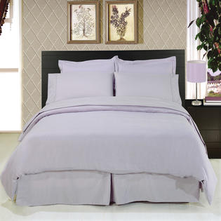 Scotts-sales California King size Solid Lilac 8-Piece Bedding Set Super Soft Microfiber Sheets+Duvet+Alternative Scotts-sales California King size Solid Lilac 8-Piece Bedding Set Super Soft Microfiber Sheets+Duvet+Alternative