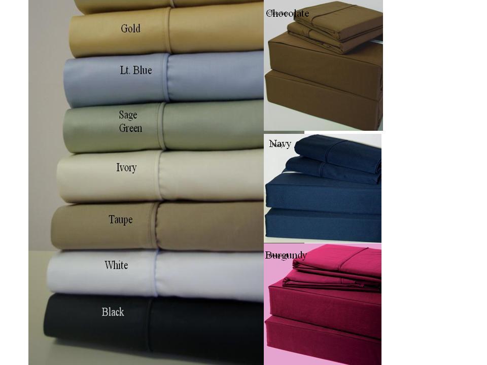 Royal Tradition California King 21 Inch Super Deep Pocket  600 Thread count 100% Egyptian cotton Sheet Set at Sears.com