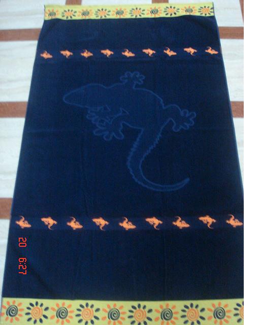 Scotts-sales Navy Lizard 40x70 100% Egyptian Cotton Beach Towel at Sears.com