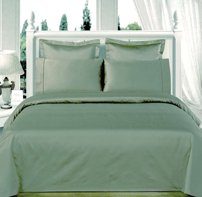 Scotts-sales KING 8PC Solid SAGE 550TC Egyptian cotton bed in a bag at Sears.com