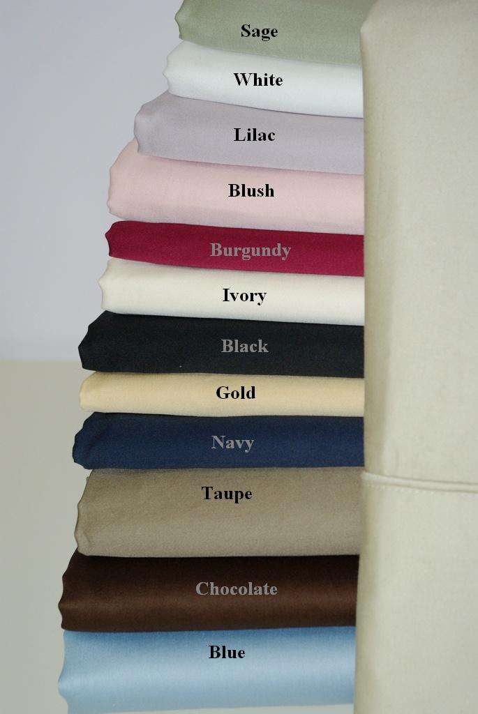 Scotts-sales King Solid Pair pillow cases 1000 Thread count 100% Egyptian cotton at Sears.com