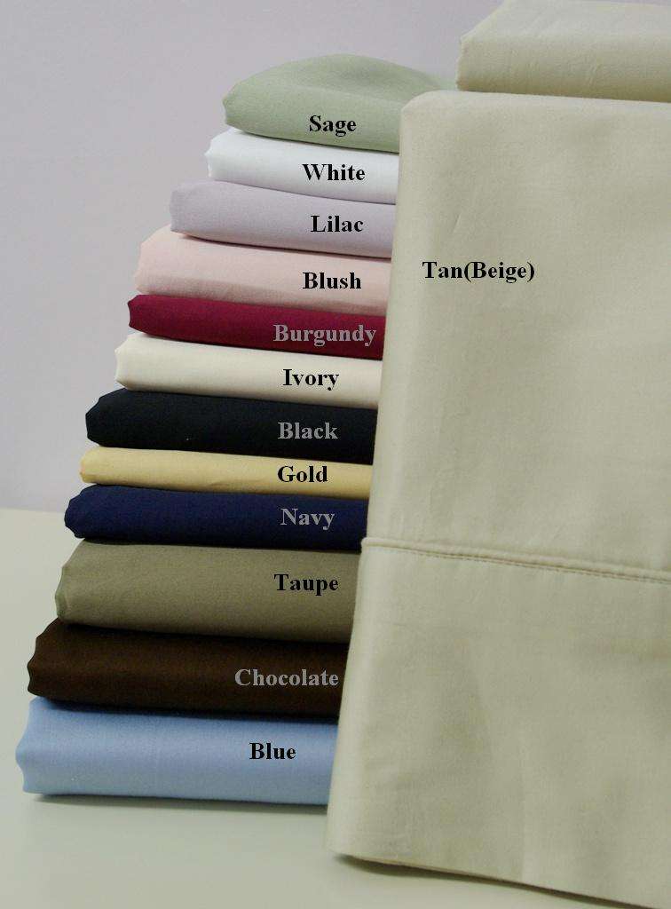 Scotts-sales King Solid Pair pillow cases 300 Thread count 100% Egyptian cotton at Sears.com