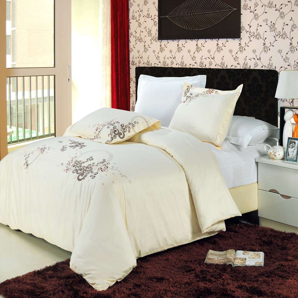 Scotts-sales Sophia Egyptian cotton Embroidered Duvet Cover Set 300 Thread count at Sears.com