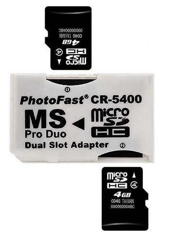 Kingston 2x 8GB = 16GB MicroSDHC, Memory Stick PRO DUO Adapter Class 4 at Sears.com