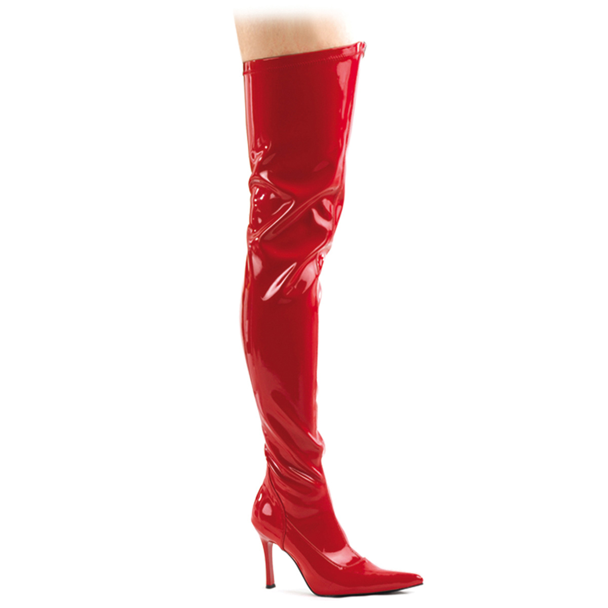 Funtasma by Pleaser Women's Lust-3000 Boot - Red Str Patent at Sears.com