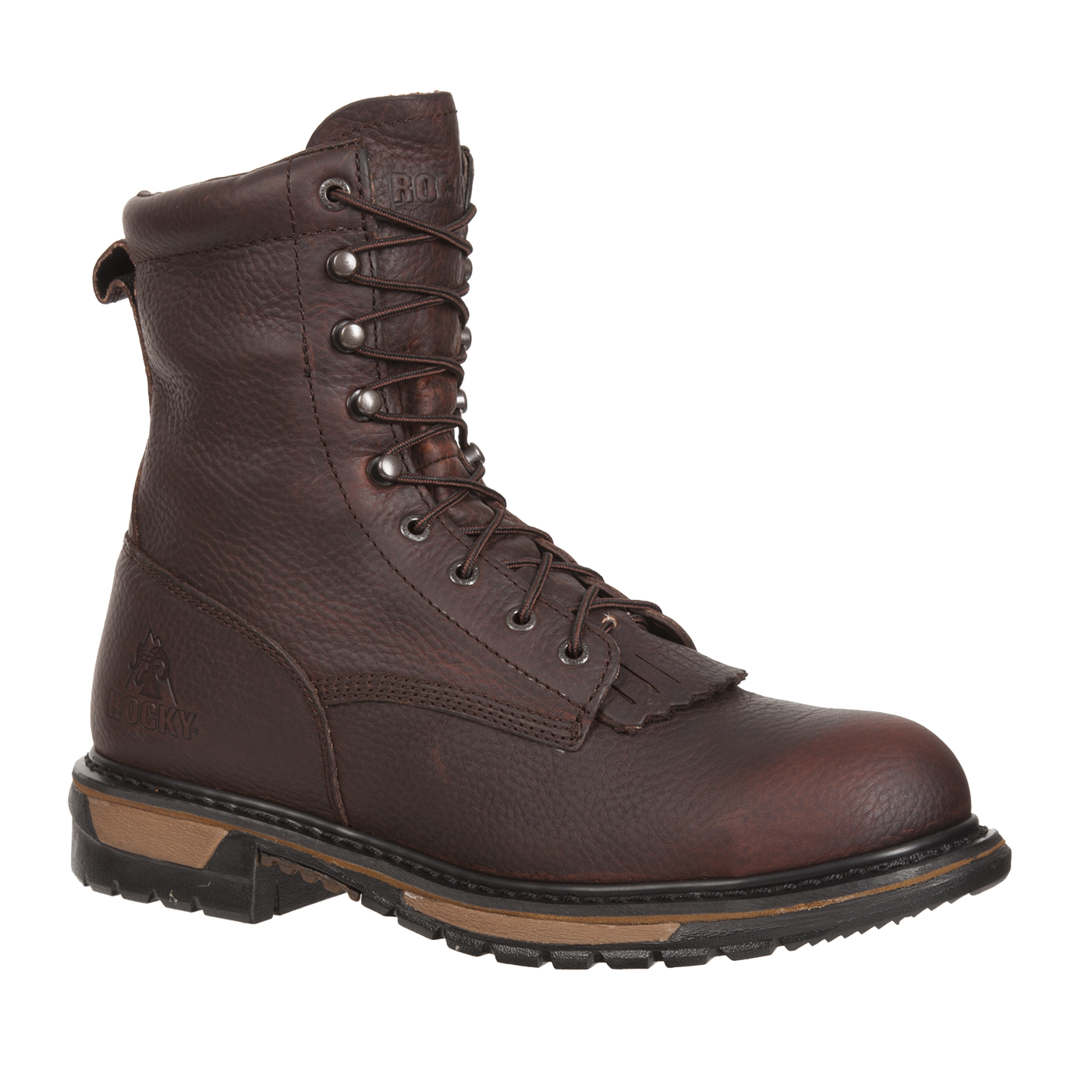 Rocky FQ0006717 Ride Steel Toe Waterproof Lacer Western Boot Rocky FQ0006717 Ride Steel Toe Waterproof Lacer Western Boot