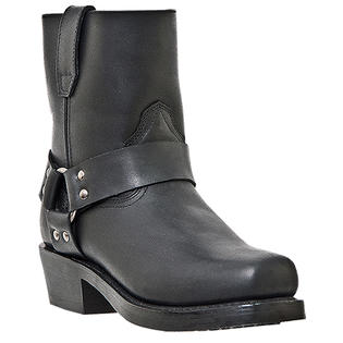 Dingo Motorcycle Boots Mens Rev Up Harness Zip Black DI19090 Dingo Motorcycle Boots Mens Rev Up Harness Zip Black DI19090