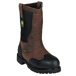 John Deere Work Boots Mens Steel Toe MET Insulated Gaucho JD9311 John Deere Work Boots Mens Steel Toe MET Insulated Gaucho JD9311