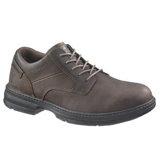 Cat Footwear Mens Caterpillar Oversee Steel Toe Oxford Work Shoes Electro-Static Brown Leather (EE) P90016 Cat Footwear Mens Caterpillar Oversee Steel Toe Oxford Work Shoes Electro-Static Brown Leather (EE) P90016