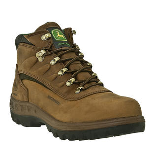 John Deere Work Boots Mens Waterproof Steel Toe Tan JD3604 John Deere Work Boots Mens Waterproof Steel Toe Tan JD3604