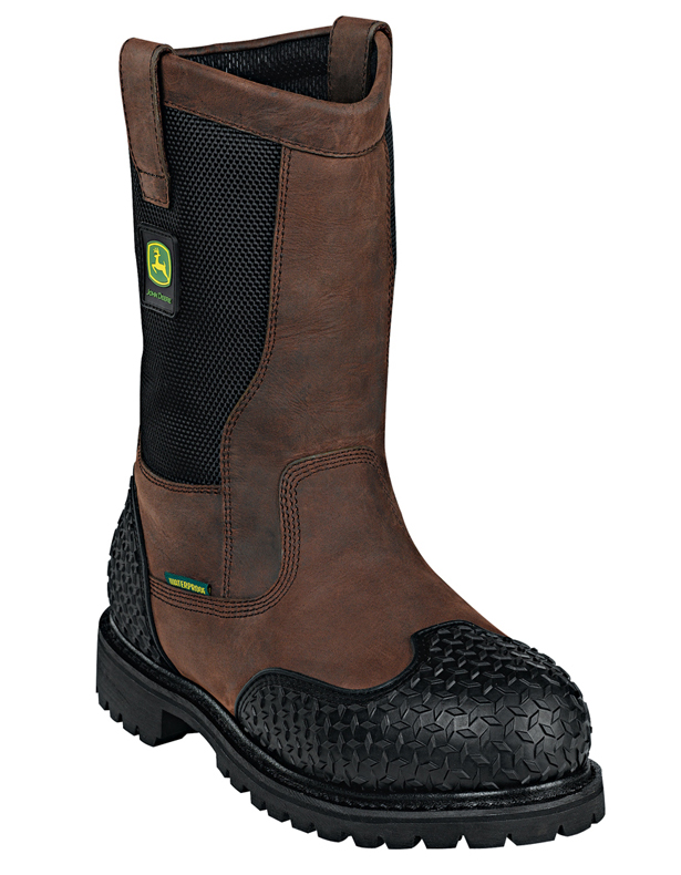 John Deere Work Boots Mens Steel Toe MET Insulated Gaucho JD9311 John Deere Work Boots Mens Steel Toe MET Insulated Gaucho JD9311