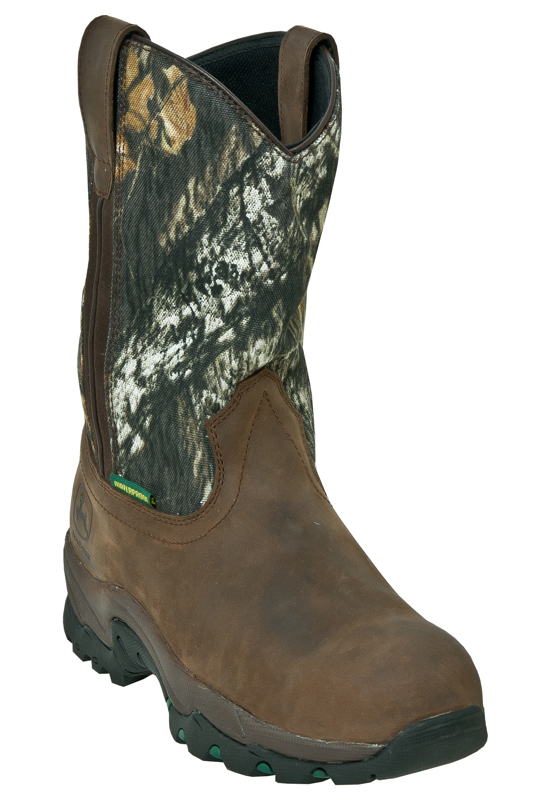 John Deere Work Boots Mens Composite Toe Waterproof Gaucho Camo JD4638 John Deere Work Boots Mens Composite Toe Waterproof Gaucho Camo JD4638