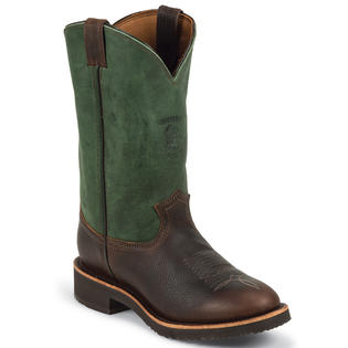 Chippewa Men's Pull-On Work Boots Made In USA Plain Toe Leather 29323 (EE) Chippewa Men's Pull-On Work Boots Made In USA Plain Toe Leather 29323 (EE)