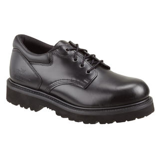 Thorogood Men's Thorogood Uniform Work Shoes Safety Toe Academy Oxfords Leather Medium (D, M) Black 804-6449 Thorogood Men's Thorogood Uniform Work Shoes Safety Toe Academy Oxfords Leather Medium (D, M) Black 804-6449
