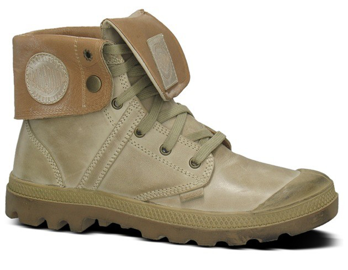 Palladium Women's Palladium Pallabrouse Baggy L2 Ankle Boot Casual Beige Leather 93080-240 Palladium Women's Palladium Pallabrouse Baggy L2 Ankle Boot Casual Beige Leather 93080-240