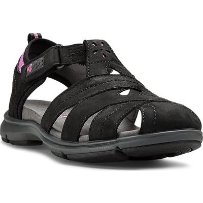 ARAVON Women's Aravon REVsong Fisherman's Sandal Black Leather Narrow (AA, N) AAW02BKN ARAVON Women's Aravon REVsong Fisherman's Sandal Black Leather Narrow (AA, N) AAW02BKN
