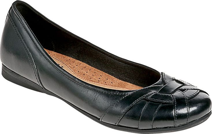 Cobb Hill Womens Cobb Hill EVA Flats Leather Shoes Medium B(M) Black CAH11BK Cobb Hill Womens Cobb Hill EVA Flats Leather Shoes Medium B(M) Black CAH11BK