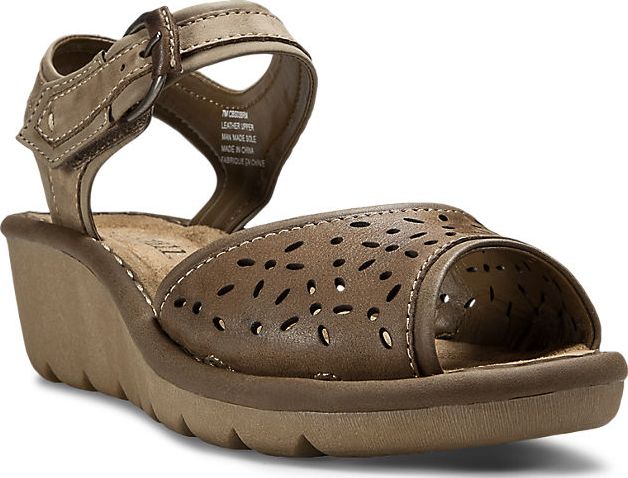 Cobb Hill Womens Cobb Hill New Balance ODESSA Wedge Sandal Brown Medium B(M) CBS03BRM Cobb Hill Womens Cobb Hill New Balance ODESSA Wedge Sandal Brown Medium B(M) CBS03BRM