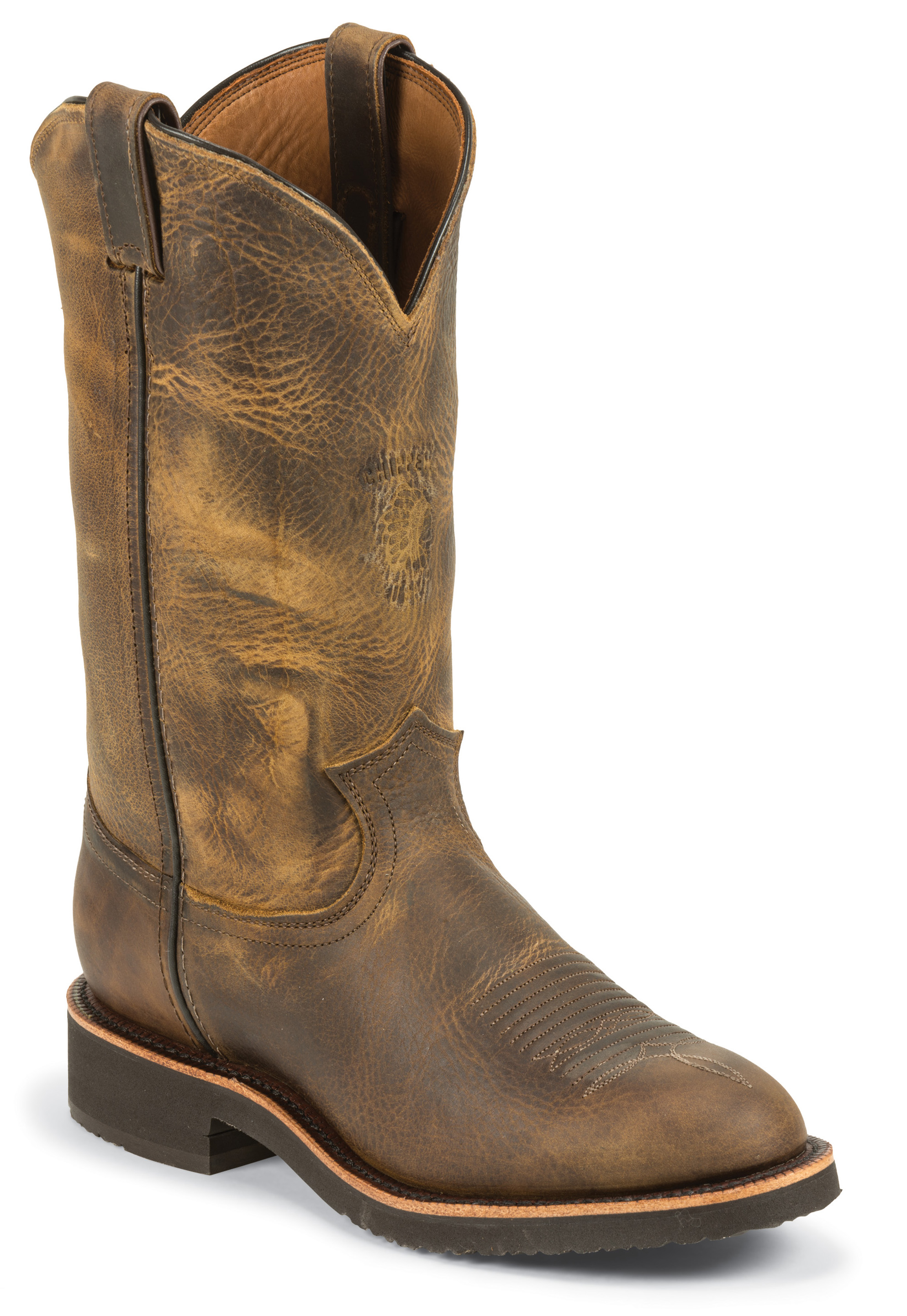 Chippewa Chippewa Men's 12-Inch Pull-On Work Boots Made In USA Plain Toe 29325 (EE) Chippewa Chippewa Men's 12-Inch Pull-On Work Boots Made In USA Plain Toe 29325 (EE)
