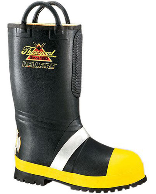Thorogood Mens Thorogood Boot Flame Heat Resistant Rubber Light Insulated Extra-Wide (EEE) Safety Toe 807-6001 Thorogood Mens Thorogood Boot Flame Heat Resistant Rubber Light Insulated Extra-Wide (EEE) Safety Toe 807-6001