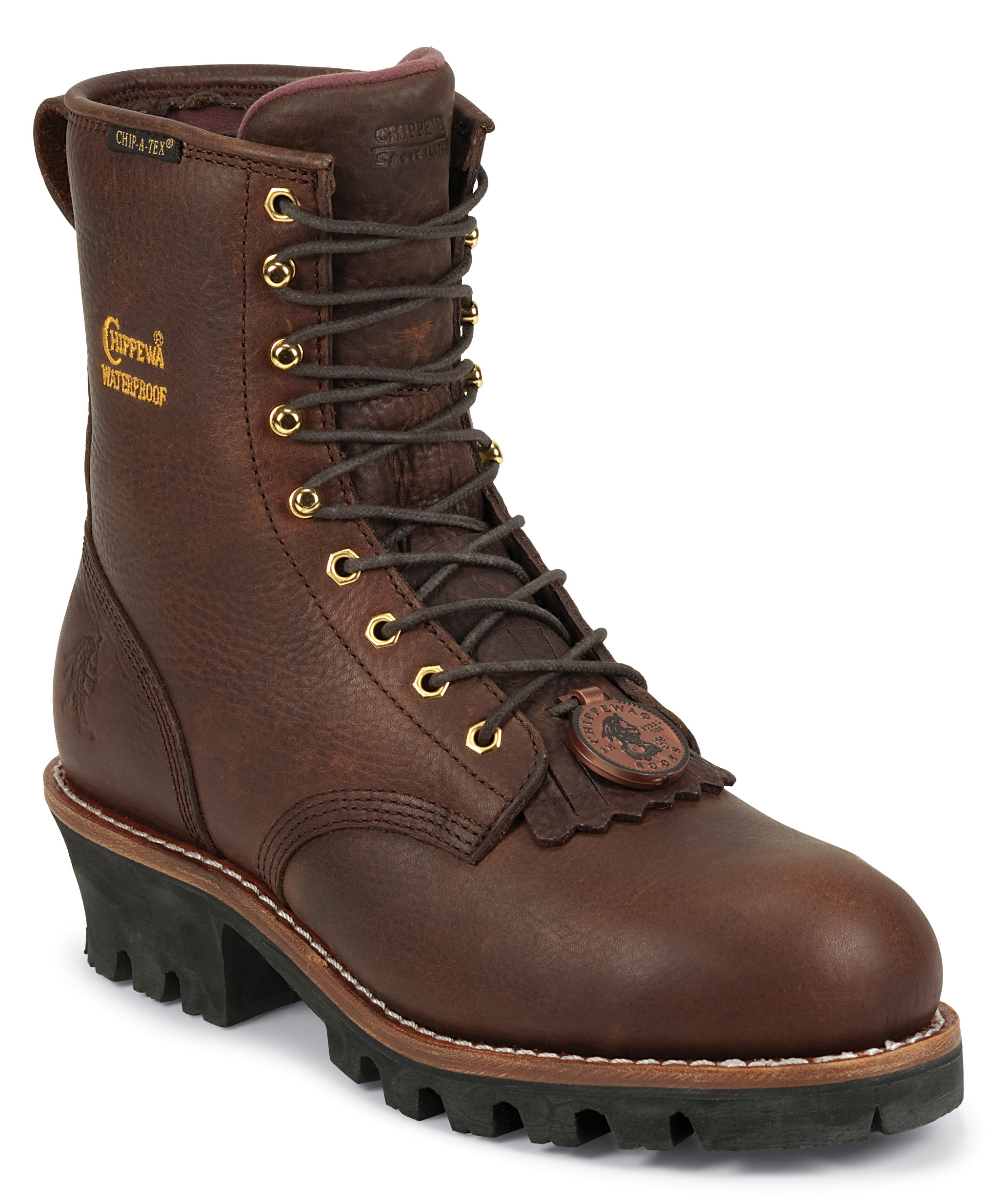 Chippewa Men's Work Boots Waterproof Leather Steel Toe Brown 73050 Wide Avail Chippewa Men's Work Boots Waterproof Leather Steel Toe Brown 73050 Wide Avail