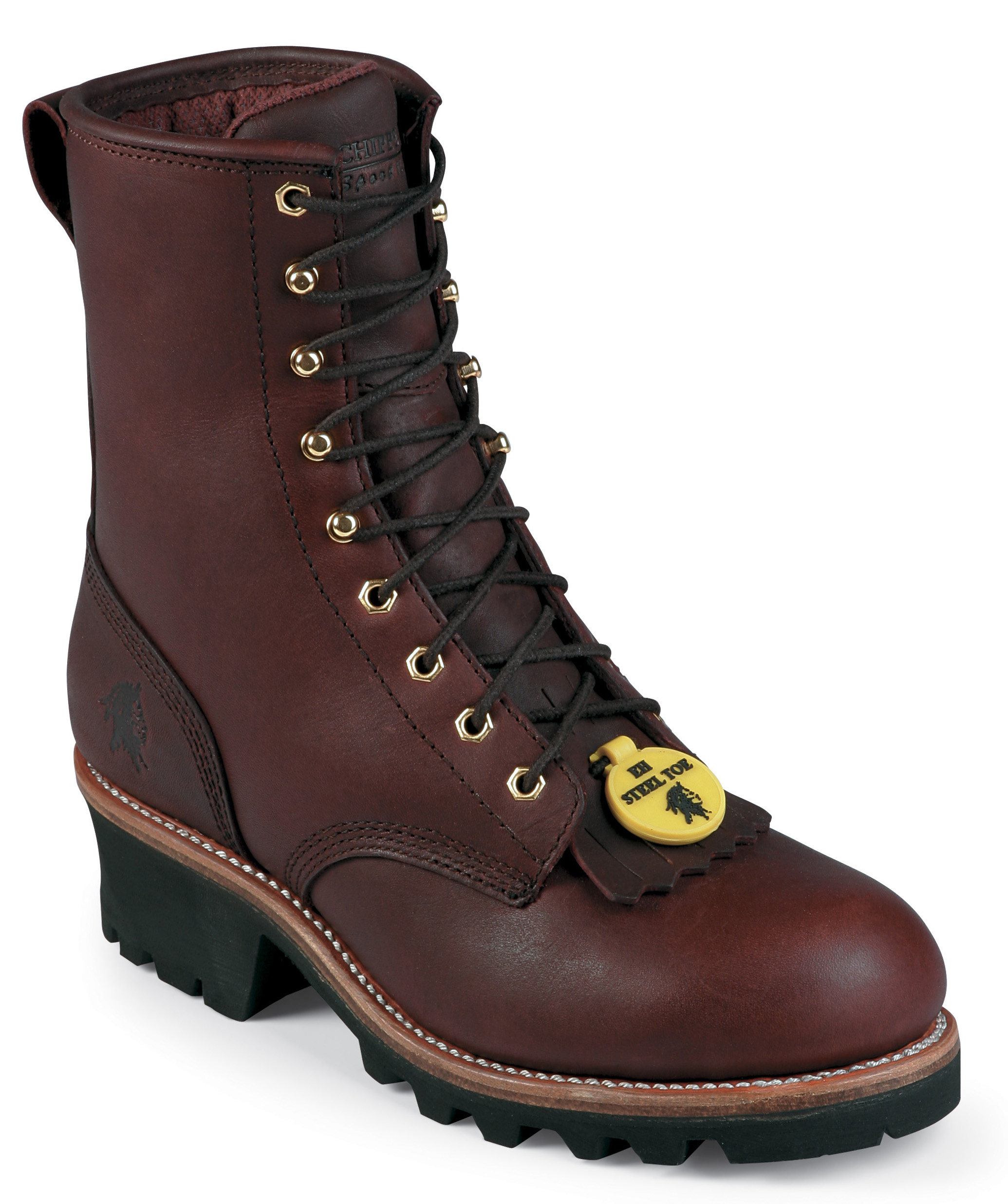 Chippewa Chippewa Mens Insulated EH Steel Toe Logger Work Boot Brown Leather 73030 (EEE) Chippewa Chippewa Mens Insulated EH Steel Toe Logger Work Boot Brown Leather 73030 (EEE)
