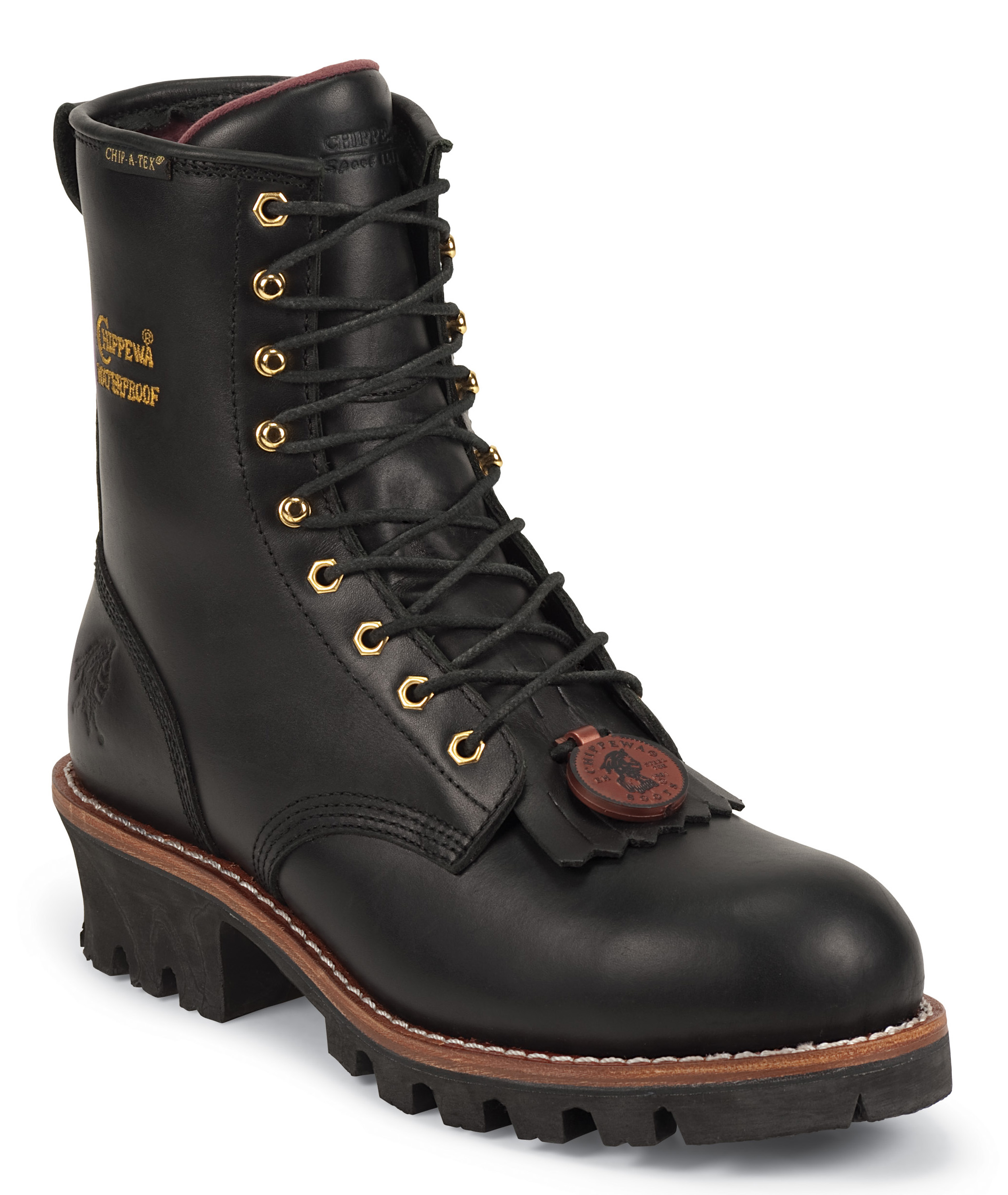 Chippewa Men's Chippewa Insulated Waterproof Logger EH Steel Toe Boot Black 73050 (EEE) Chippewa Men's Chippewa Insulated Waterproof Logger EH Steel Toe Boot Black 73050 (EEE)