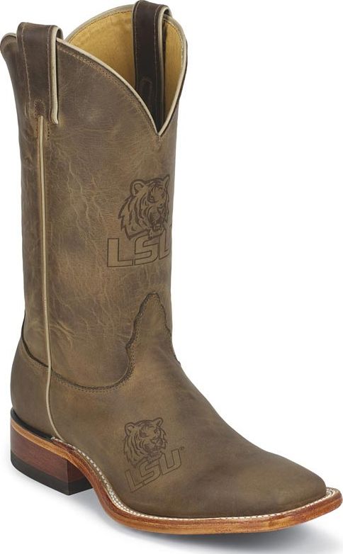 UPC 724178419708 product image for Men's Nocona LSU Louisiana State University Tigers Boots Medium MDLSU12 | upcitemdb.com