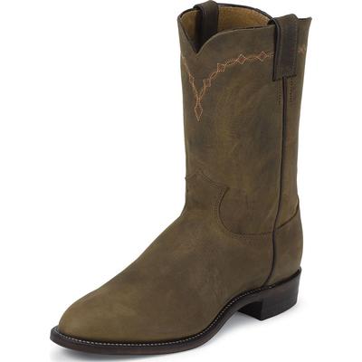 Justin Men's Western Bay Apache Classic Roper Boots Made In USA Wide E 3508 Justin Men's Western Bay Apache Classic Roper Boots Made In USA Wide E 3508