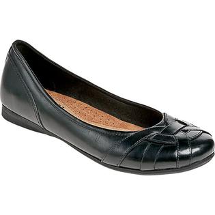 Cobb Hill Womens Cobb Hill EVA Flats Leather Shoes Wide (C,D,W) Black CAH11BK Cobb Hill Womens Cobb Hill EVA Flats Leather Shoes Wide (C,D,W) Black CAH11BK