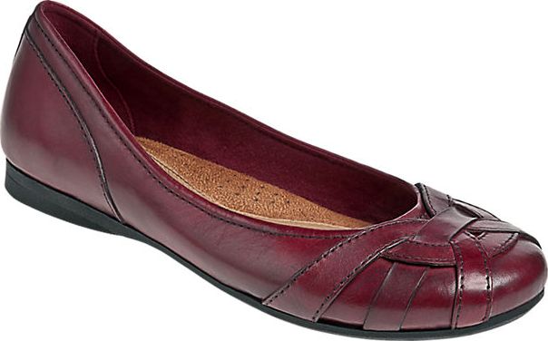 Cobb Hill Womens Cobb Hill EVA Flats Leather Shoes Narrow N (AA) Red CAH11RD Cobb Hill Womens Cobb Hill EVA Flats Leather Shoes Narrow N (AA) Red CAH11RD