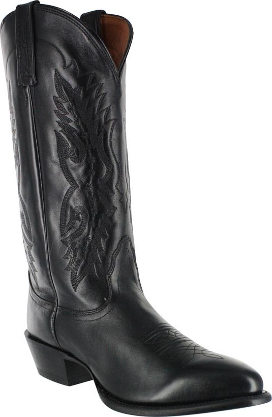 UPC 724178535590 product image for Western Boots Mens Cowboy Leather Imperial Calf Black NB2005 | upcitemdb.com