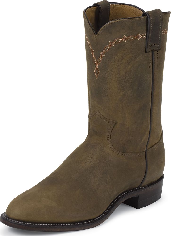 Justin Men's Western Bay Apache Classic Roper Boots Made In USA Narrow (B, N) 3508 Justin Men's Western Bay Apache Classic Roper Boots Made In USA Narrow (B, N) 3508