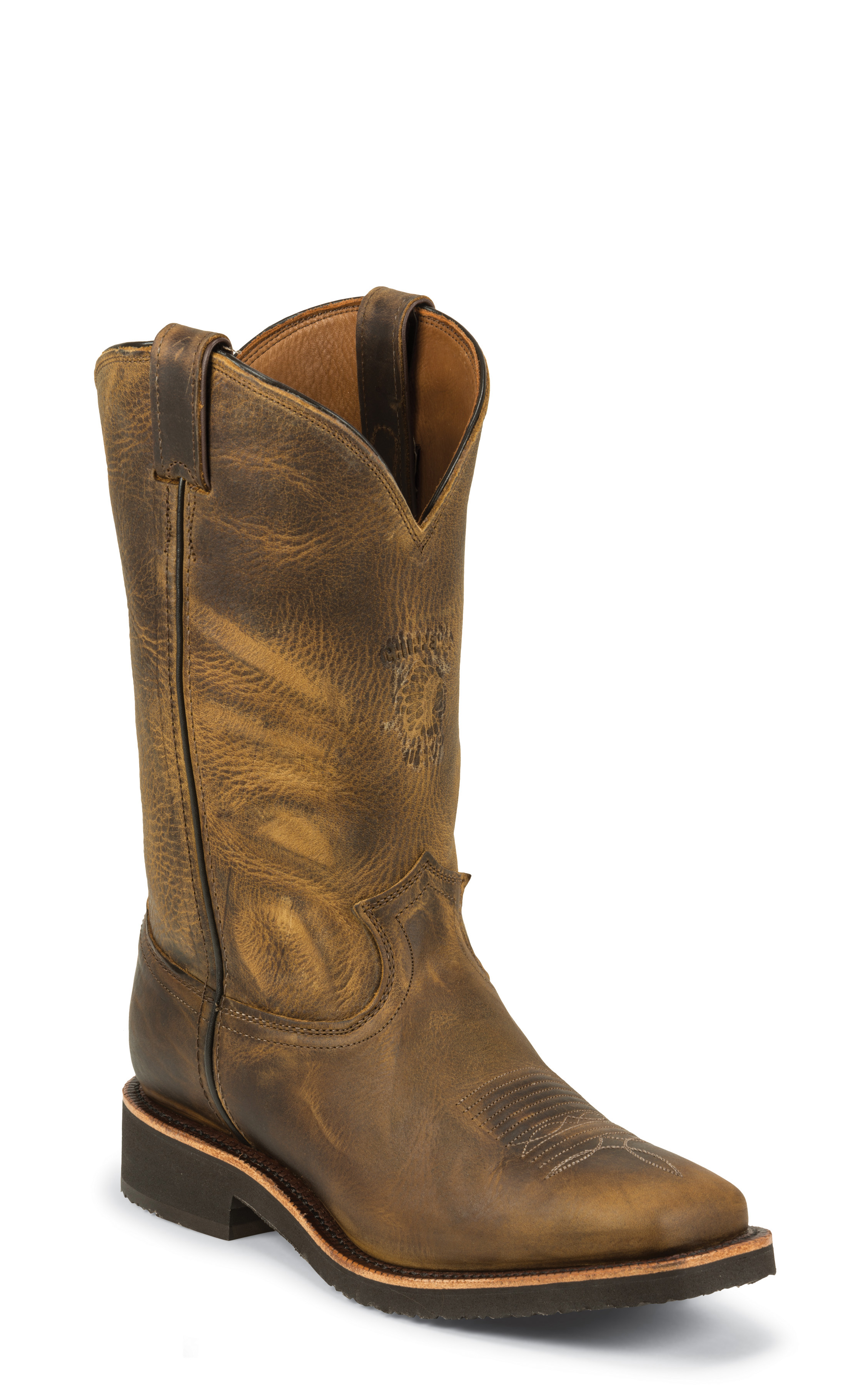Chippewa Chippewa Men's 12-Inch Pull-On Work Boots Made In USA Square Toe 29324 (EE) Chippewa Chippewa Men's 12-Inch Pull-On Work Boots Made In USA Square Toe 29324 (EE)
