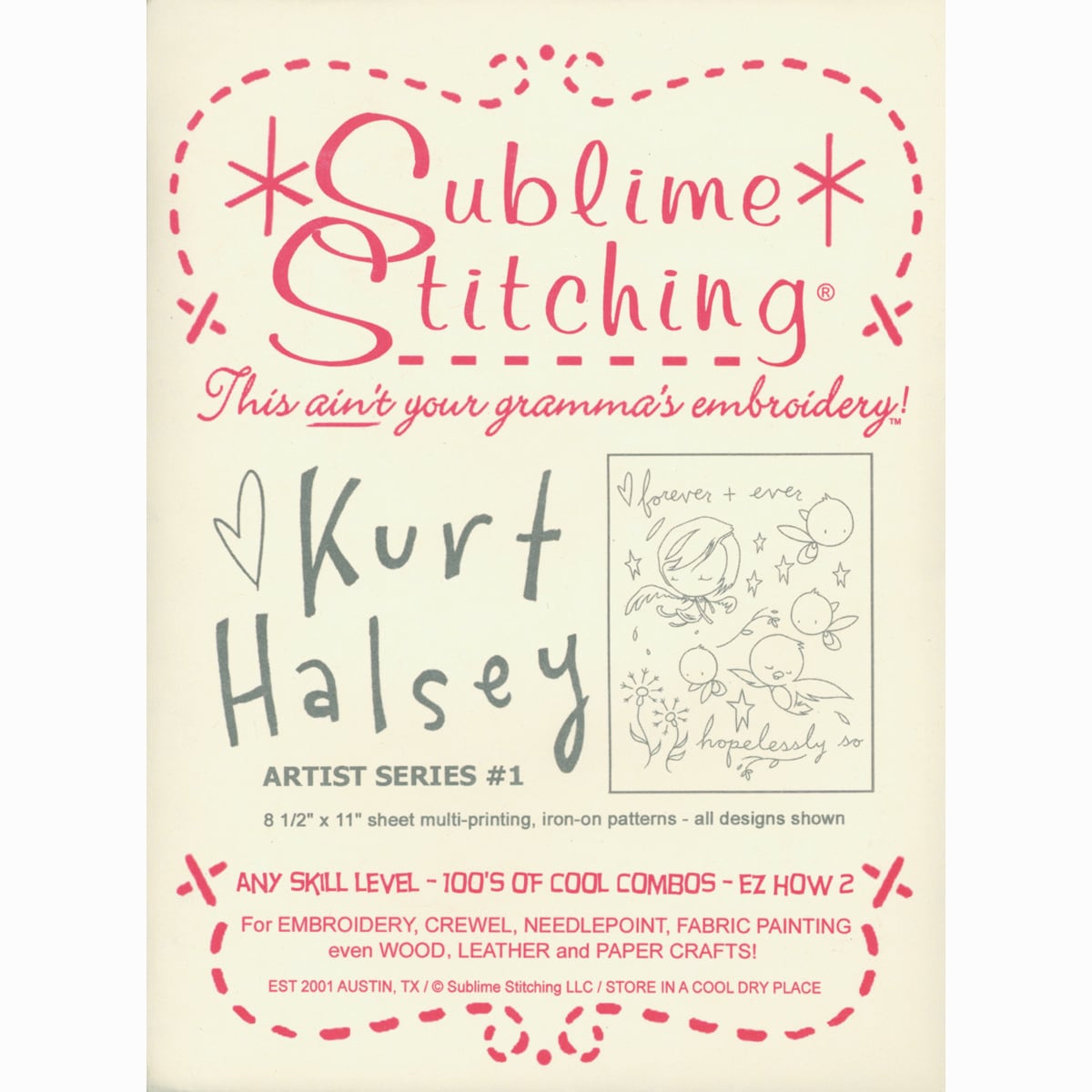 Overstock.com Sublime Stitching Embroidery Patterns Artist Series-Kurt Halsey #1 at Sears.com