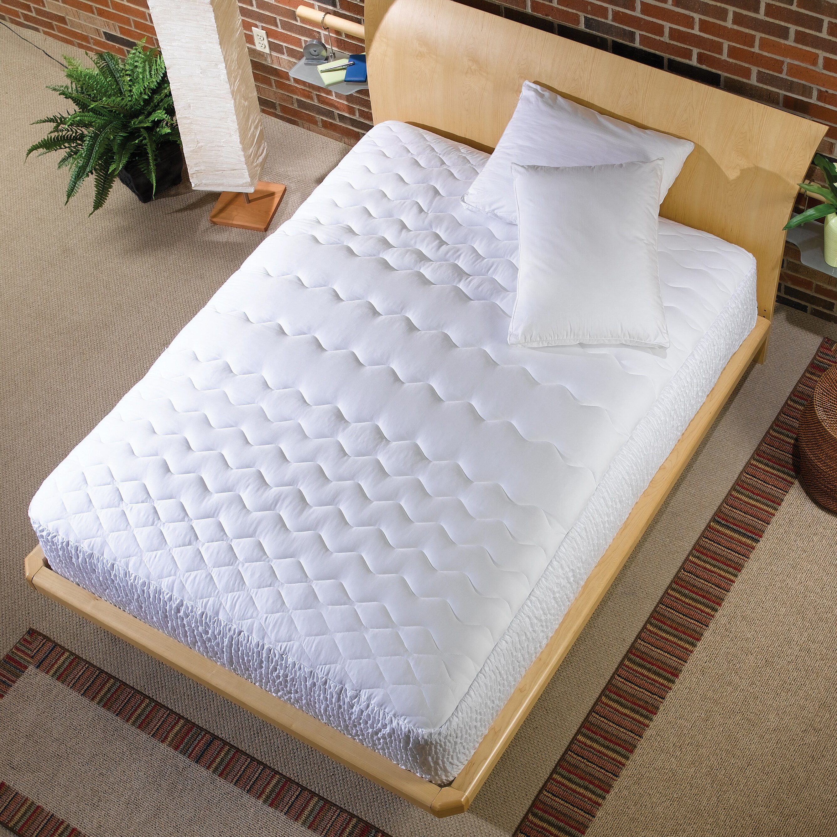 AT HOME by O Simmons 5-zone 500 Thread Count Mattress Pad at Sears.com
