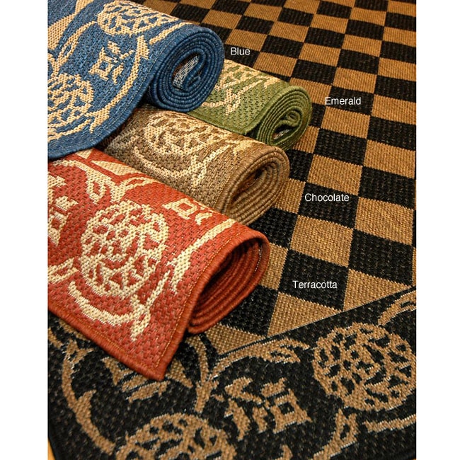 AT HOME by O Diamond Indoor/ Outdoor Polypropylene Area Rug (9'6 x 12'9) at Sears.com