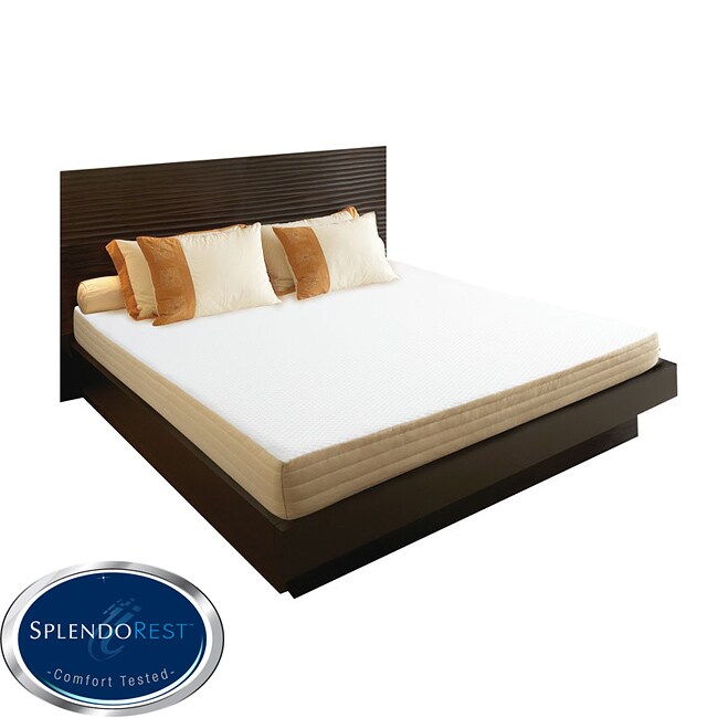 AT HOME by O SplendoRest Avena 8-inch Twin-size Memory Foam Mattress-in-a-Box at Sears.com