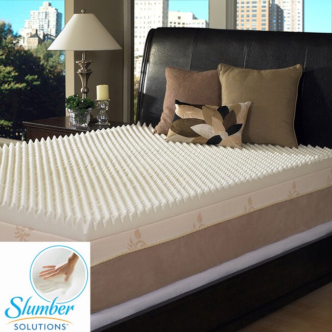 AT HOME by O Slumber Solutions Highloft Supreme 4-inch Memory Foam Mattress Topper at Sears.com